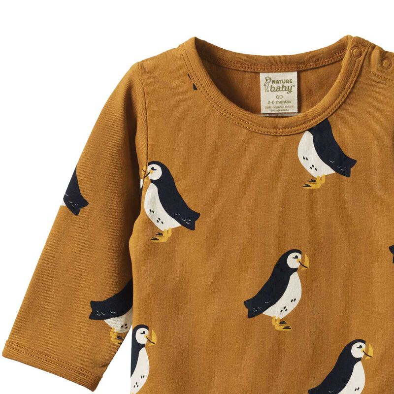 Nature Baby Stretch Jersey L/S Bodysuit image number 1